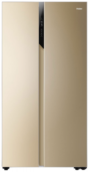 Холодильник Side-by-Side Haier HRF-541DG7RU, золотой