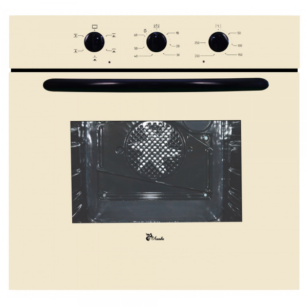 Встраиваемый духовой шкаф Лысьва ДЭВ53р4/кремовый