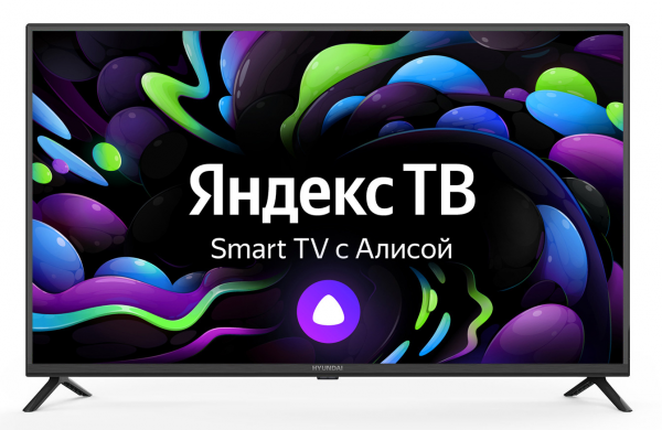 43" Телевизор Hyundai H-LED43FS5003 2021 LED на платформе Яндекс.ТВ, черный