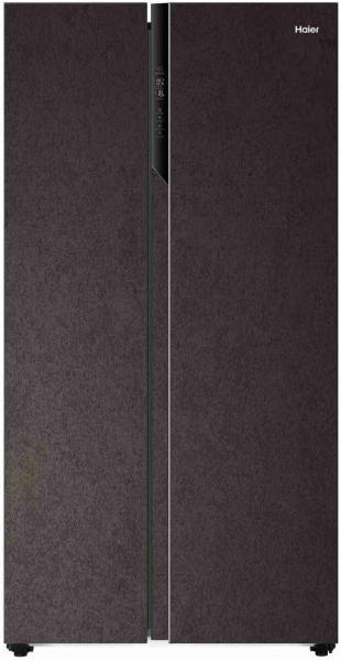 Холодильник Side-by-Side Haier HRF-541DY7RU, темно-коричневый