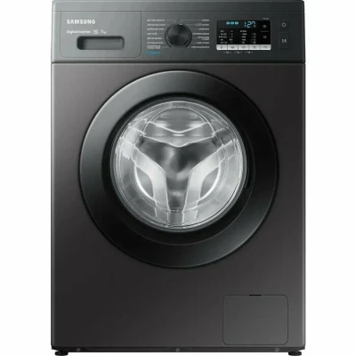 Стиральная машина Samsung WW70AG5S20CXLP, серый, 7кг, 1200об/мин, инверторная, с паром, 14 программ