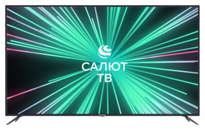 Телевизор Hyundai H-LED75GU7005, черный