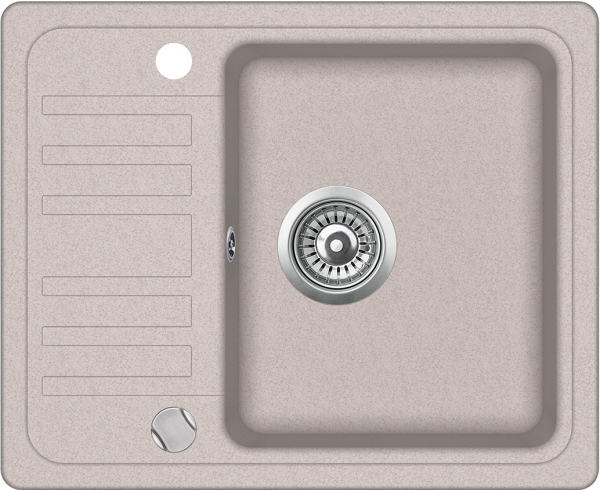 Кухонная мойка Aquasanita Notus SQ102AW (beige 110)