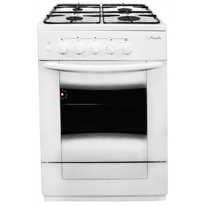 Кухонная плита Лысьва ГП 400 М2С-2у, белый, без крышки, управление механическое, электроподжиг есть, газ-контроль духовки