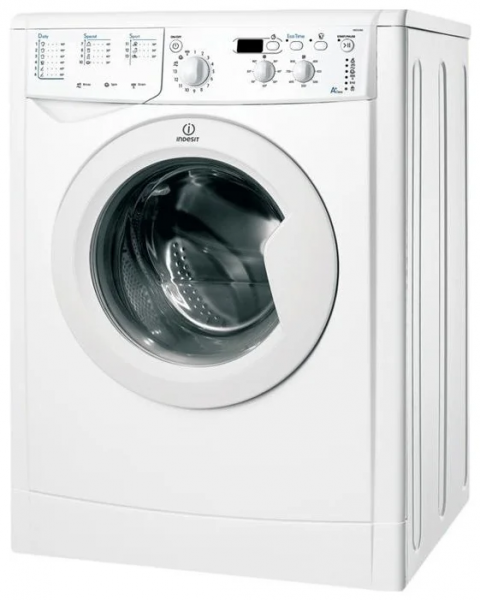 Стиральная машина Indesit IWSD 6105 (CIS).L, фронтальная загрузка, дозагрузка белья, 6 кг, 16 программ