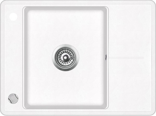 Кухонная мойка Aquasanita Bella SQB102AW (alba 710)