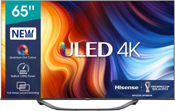 65" Телевизор Hisense 65U7HQ, ULED, 4K Ultra HD, черный