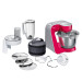 Кухонный комбайн BOSCH MUM 58420 рубиновый/серебристый