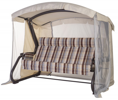 Садовые качели 4-местные Удачная мебель Толедо A28C.345, до 400 кг