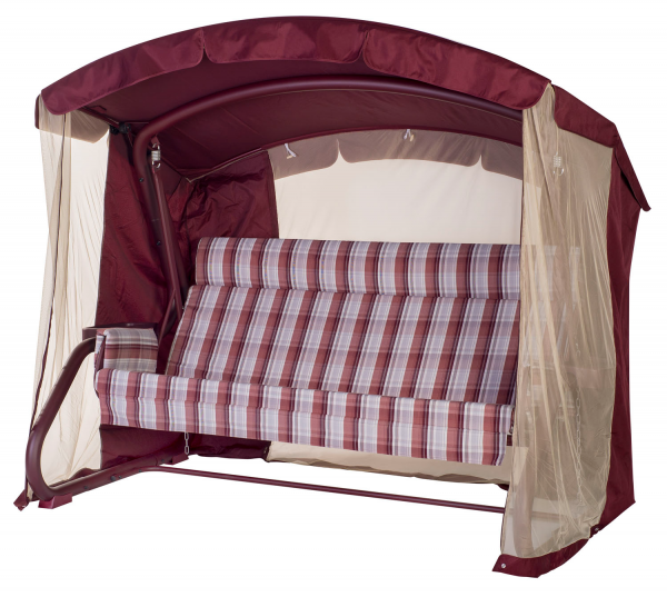 Садовые качели 4-местные Удачная мебель Толедо A28R.335, до 400 кг