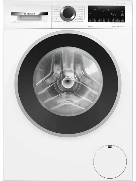 Стиральная машина с сушкой BOSCH WNA25401ME, 10.5/6 кг, 1400 об/мин, 14 программ, белая