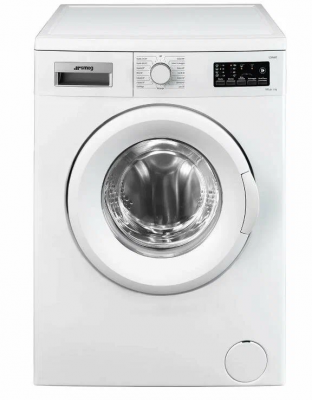 Стиральная машина Smeg LBW60IT, белая, 6 кг, 15 программ, электронное управление, с дисплеем, 1000 об/мин