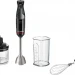 Блендер погружной Bosch MSM4B621,1000 Вт, 1 измельчитель, стакан, венчик, черный