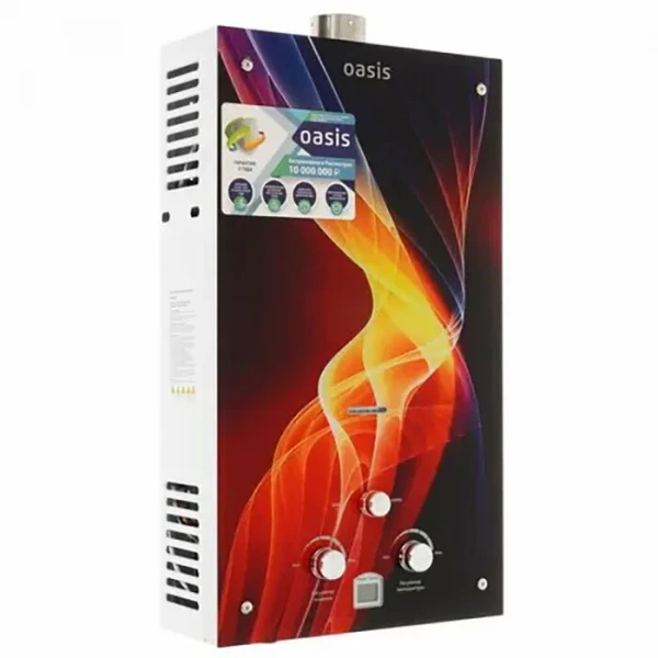 Водонагреватель OASIS GAS 10L/MIN GLASS 20 RG/TUR