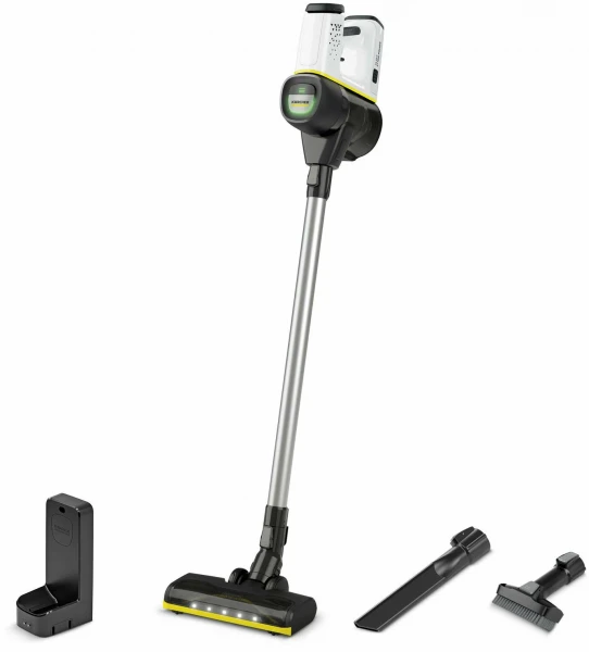 Пылесос ручной KARCHER VC 6 Cordless ourFamily, 250Вт, белый/серый (1.198-670.0)