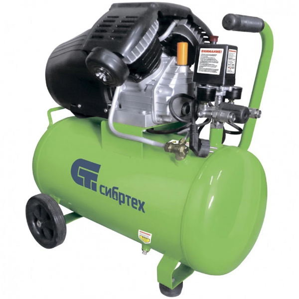 Компрессор масляный Сибртех КК-2200/50, 50 л, 2.2 кВт