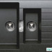 Кухонная мойка Tolero Loft TL-860 (черный)