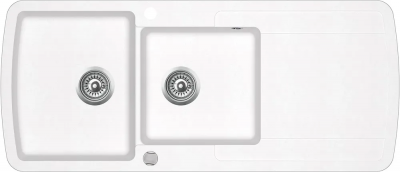 Кухонная мойка Aquasanita Lira SQL201AW (alba 710)