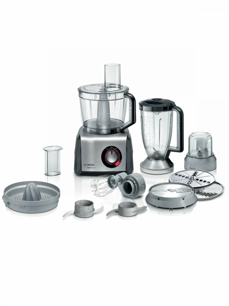 Кухонный комбайн Bosch MC812M844, 1250 Вт, 5 насадок, объем чаши: 3.9 л