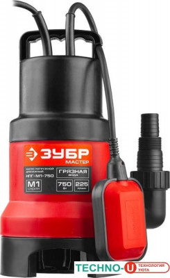 Дренажный насос Зубр НПГ-М1-750