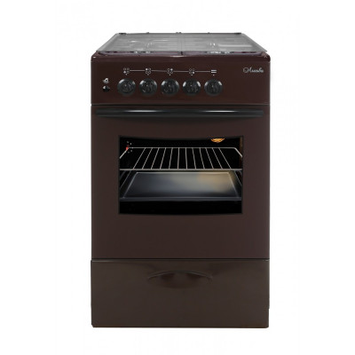 Плита газовая Лысьва ГП 400 МС-2у (крышка стекло) коричневый