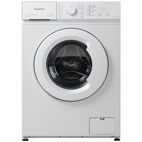 Стиральная машина БИРЮСА WM-SM510/08, белая, 1000 об/мин, 5 кг, 16 программ