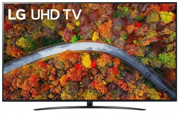 82" Телевизор LG 82UP81006LA LED, HDR (2021), черный