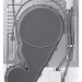 Сушильная машина Samsung DV90T5240AT/LP, белый/черный, конденсационная, 14 программ сушки, A+++, загрузка 9 кг