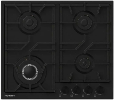 Варочная панель Norden Aztech 6L3GT MBL FFD матовый чёрный
