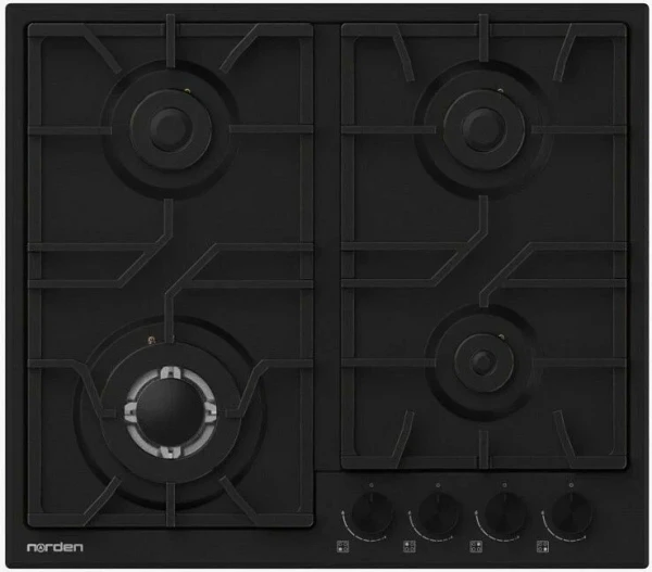 Варочная панель Norden Aztech 6L3GT MBL FFD матовый чёрный