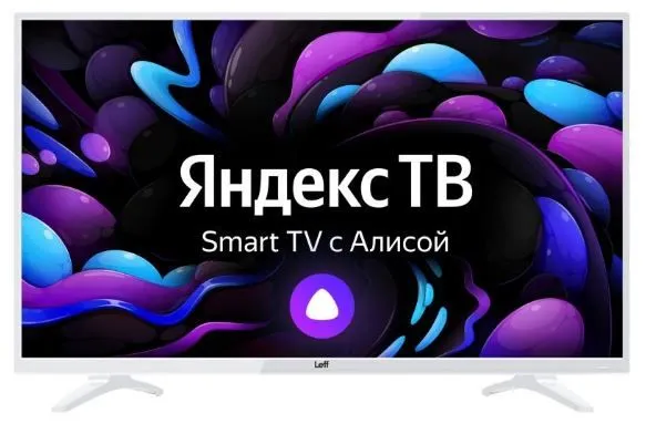 Телевизор LED Leff 40F541T белый,  39.5" (100 см) 