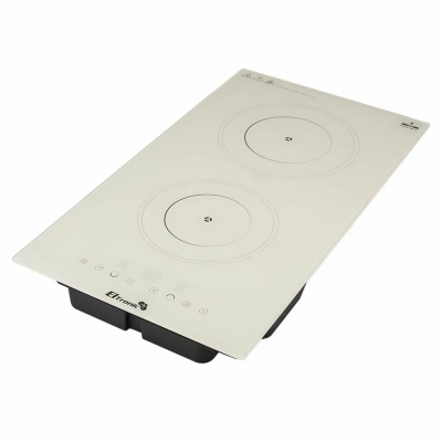 Варочная панель индукционная ELTRONIC (88-31) 2 конфорки, бежевый