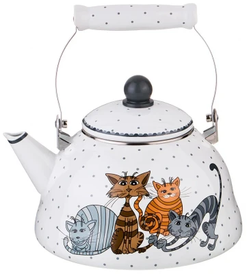 Чайник без свистка Agness Озорные коты 934-358