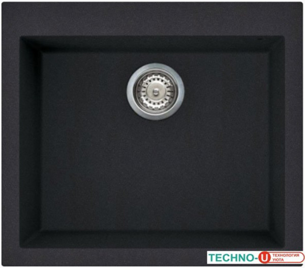 Кухонная мойка Elleci Quadra 105 Full Black 40