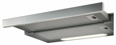 Встраиваемая вытяжка Elica ELITE14 LUX GRIX/A/60 PRF0037989B, нержавеющая сталь, 3 скорости, механическое управление,  рециркуляция и отвод