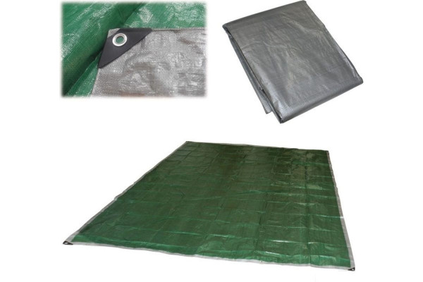 Тент хозяйственный универсальный T-4*6, размер: 4*6м, плотность: 120г/м2 ECOS 999086