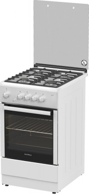 Газовая плита DARINA 1F1 GM241 008 W, белый