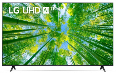 55" Телевизор LG 55UQ80001LA HDR, LED, черный
