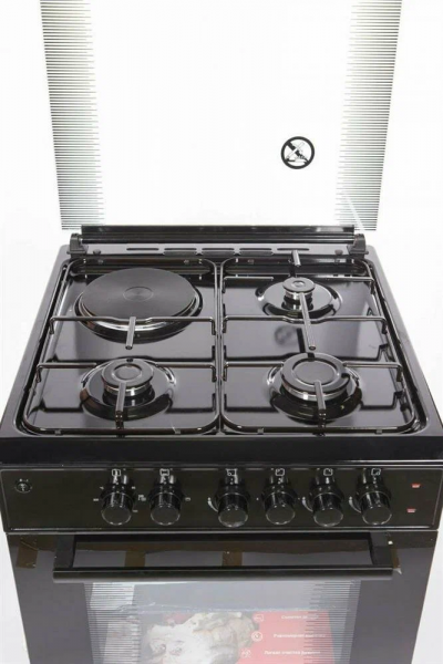 Комбинированная плита VESTA Valencia VKE 50 10-E Коричневая