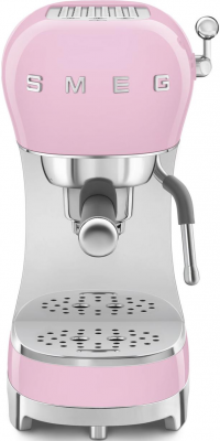 Кофемашина рожковая Smeg ECF02PKEU, розовый