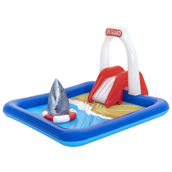 Надувной игровой центр Bestway Lifeguard Tower 53079 синий