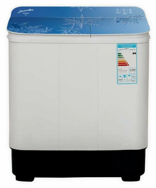 Активаторная стиральная машина Белоснежка BRP800WG-01, 8 кг, белая, 1200 об/мин, 3 режима 