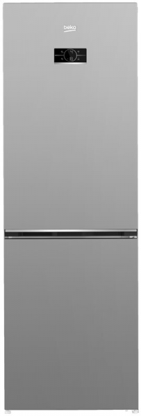 Холодильник Beko B3RCNK362HS, 320 л, внешнее покрытие-металл, размораживание - No Frost, дисплей, 59.5 см х 186 см х 65 см