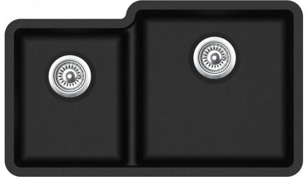 Кухонная мойка Aquasanita Arca SQA230RW (black metallic 601)