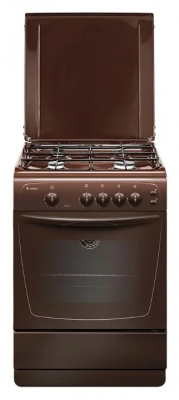 Кухонная плита GEFEST 1200 С6 К43, газовая, 4 конфорки, газ-контроль, 63 л, эмалированная