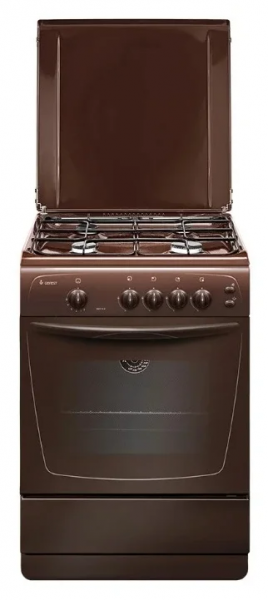 Кухонная плита GEFEST 1200 С6 К43, газовая, 4 конфорки, газ-контроль, 63 л, эмалированная