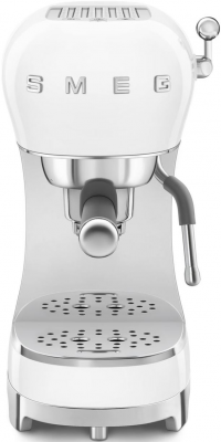 Кофемашина рожковая Smeg ECF02WHEU, белый