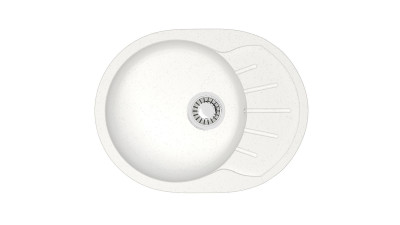 Кухонная мойка Berge 5801 (белый)