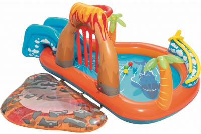 Детский игровой бассейн с принадлежностями Bestway Вулкан 53069 (006170) 265х265х104 см, 208 л, от 2 лет