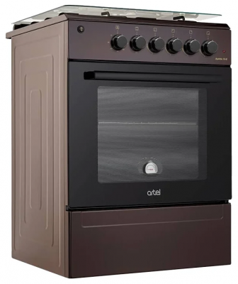 Комбинированная плита Artel Apetito 10-E BN, коричневый